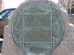 Montreal and Lachine Railroad 100 Anniversary Plaque
